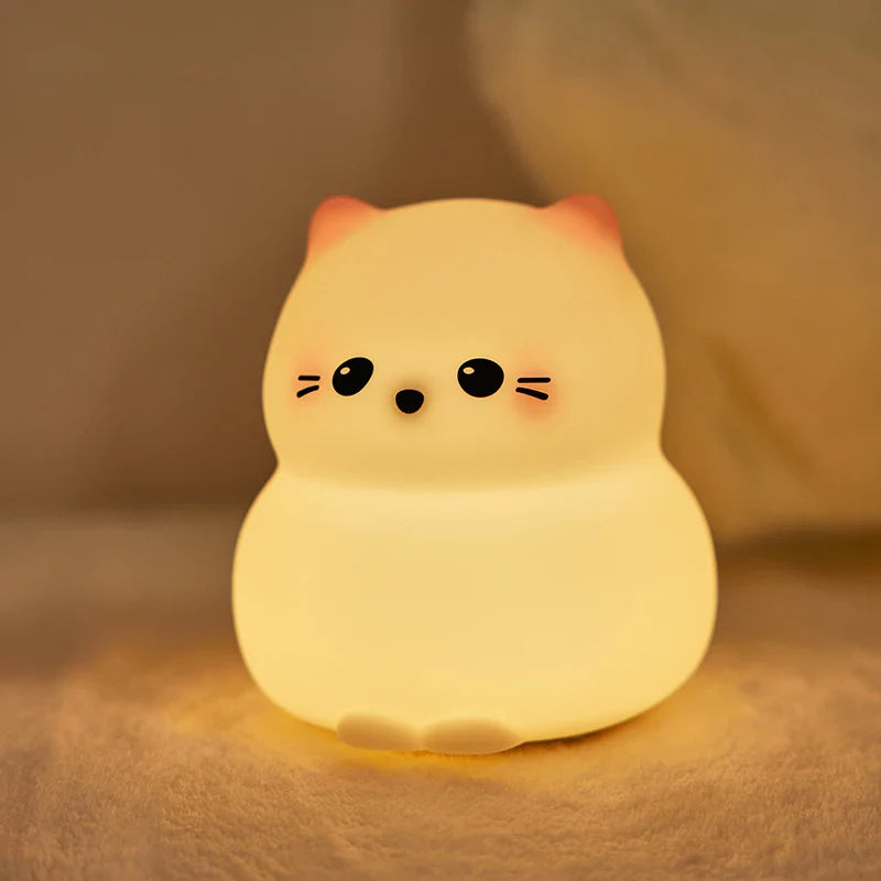 Guardian Kitty Silicone LED Night